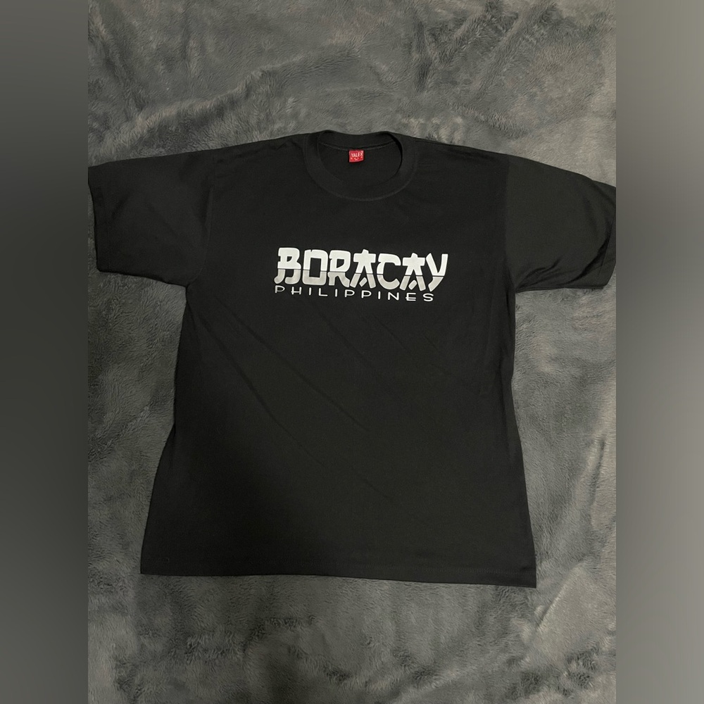 Boracay Philippines Black Graphic T-Shirt